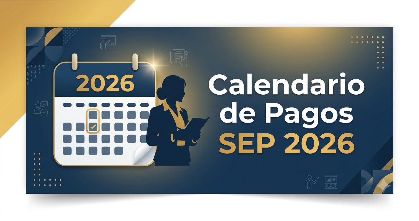 Calendario de Pagos SEP 2026 – Fechas oficiales para docentes